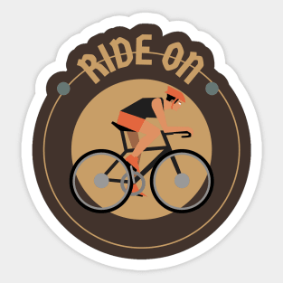 Ride on Sticker